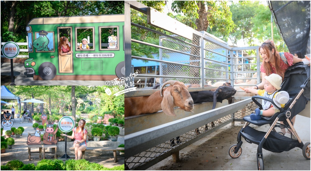 台南景點【樹谷農場】最新門票資訊.親子同遊餵食小動物好好玩!