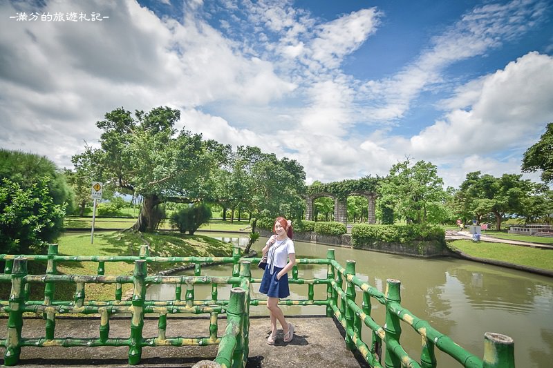 宜蘭三星景點》安農溪分洪堰風景區  三星鄉秘境美拍地 綠意盎然的落雨松林