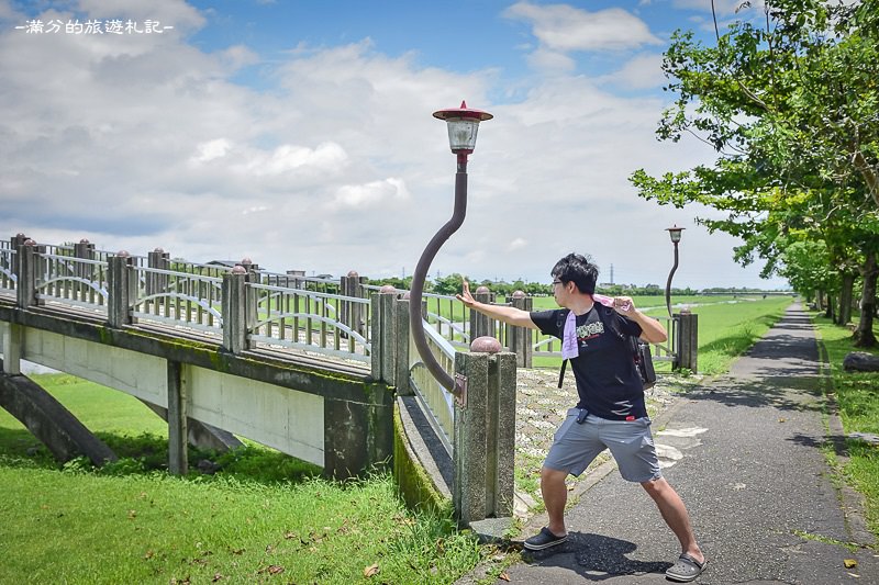 宜蘭三星景點》安農溪分洪堰風景區  三星鄉秘境美拍地 綠意盎然的落雨松林