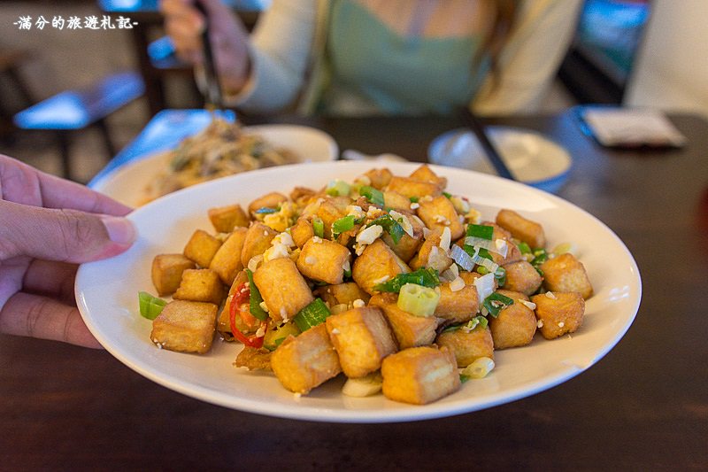 苗栗公館美食》福樂麵店 粄條客家料理 超下飯的私房豆腐 飄香40年的好味道