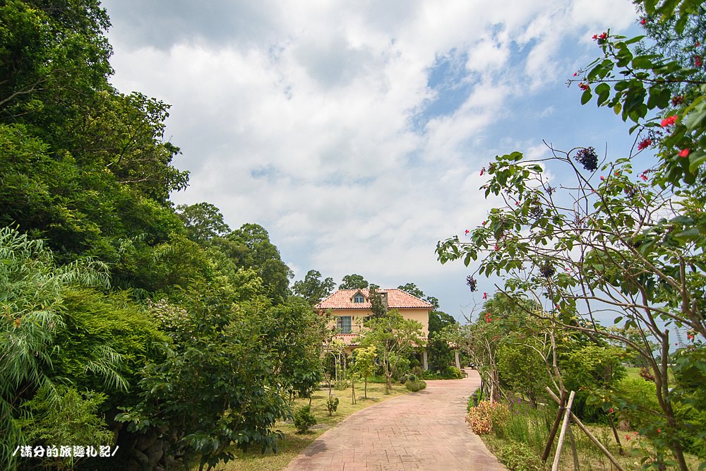 新竹新埔景點》黛安莊園 新竹景觀餐廳 情侶約會下午茶 森林裡的南法莊園