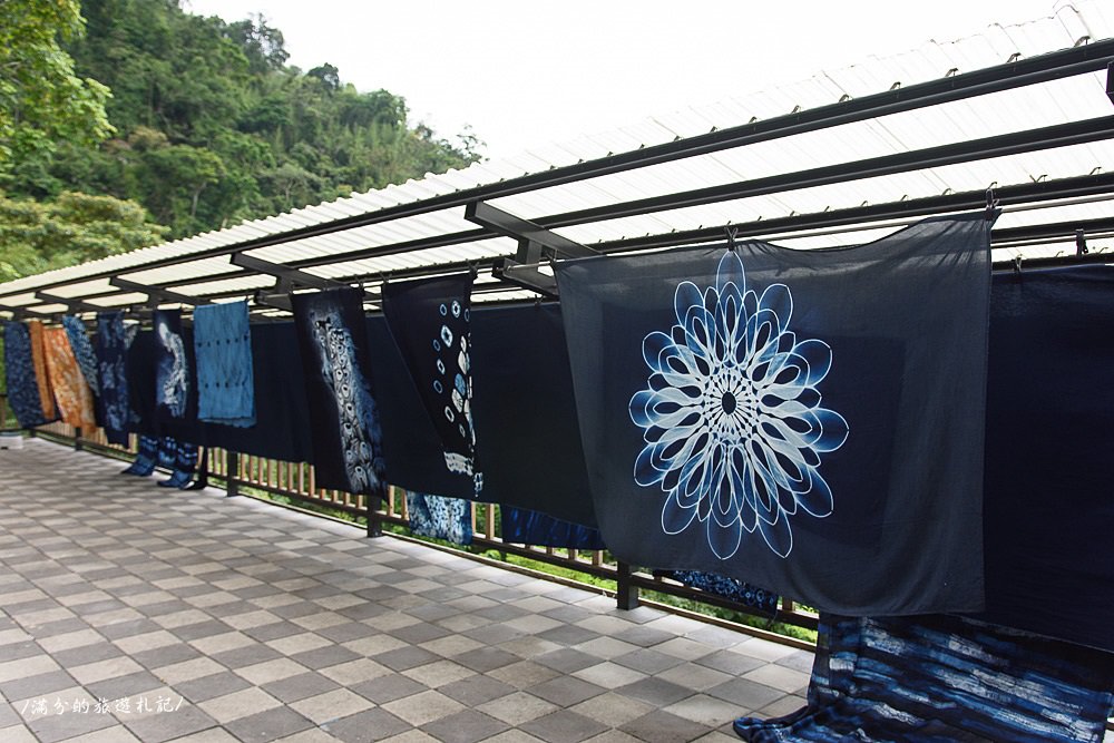 苗栗三義景點》卓也小屋山藝宴 藍染新品時裝發表會 延續傳統客家藝術