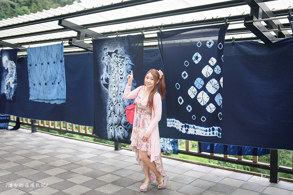苗栗三義景點》卓也小屋山藝宴 藍染新品時裝發表會 延續傳統客家藝術
