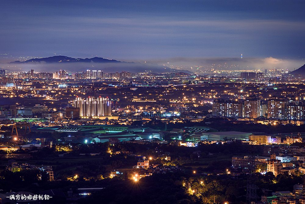 桃園龍潭美食》觀天下咖啡景觀餐廳 桃園美麗的百萬夜景 看得見101摩天大樓