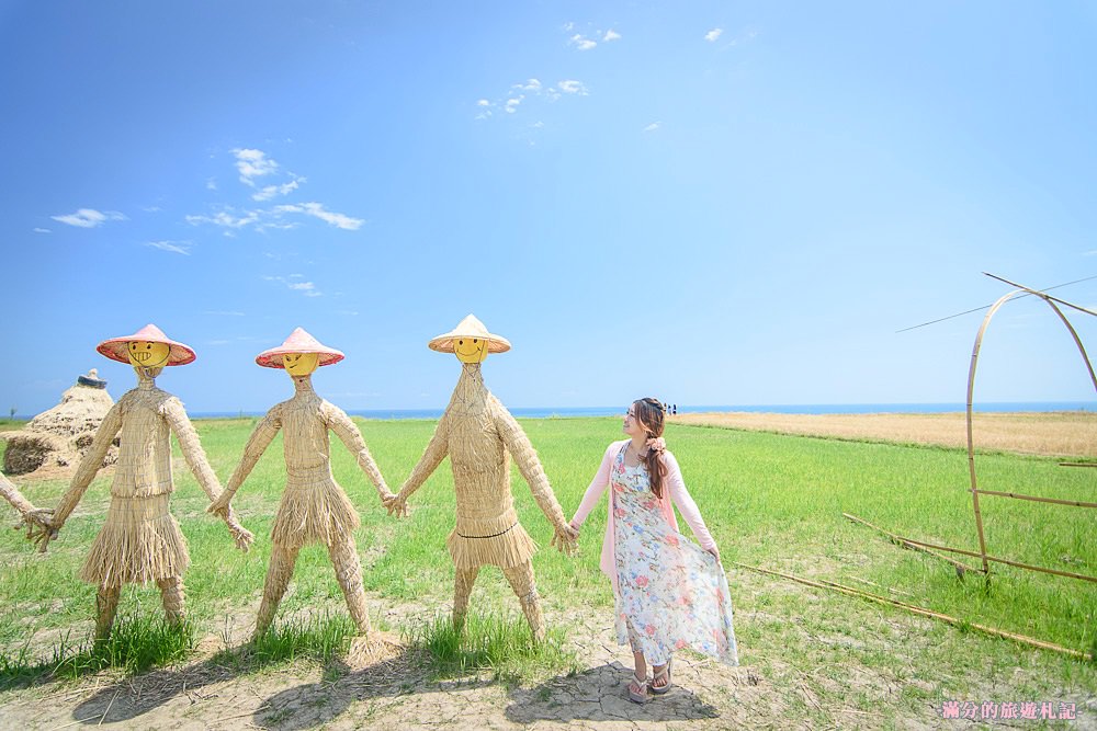 花蓮豐濱景點》石門班哨角休憩區&東海岸大地藝術節 情侶約會景點 海岸LOVE場景