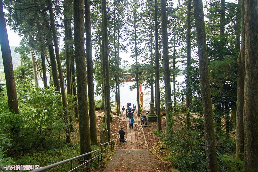 日本箱根景點》箱根神社 和平鳥居 蘆之湖上最美的紅色鳥居 情侶約會必訪