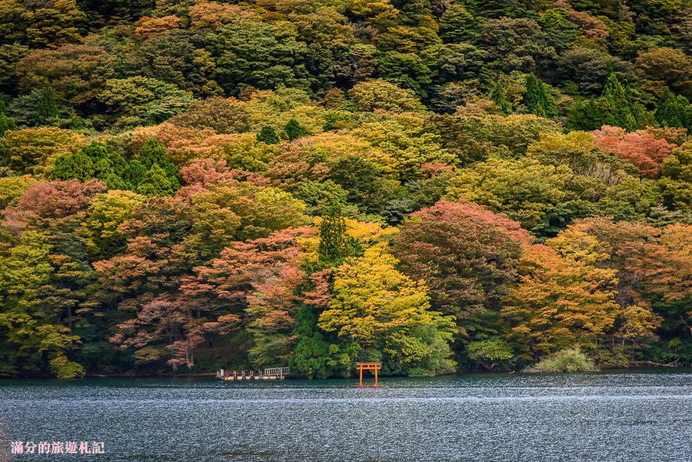 日本箱根景點》箱根神社 和平鳥居 蘆之湖上最美的紅色鳥居 情侶約會必訪