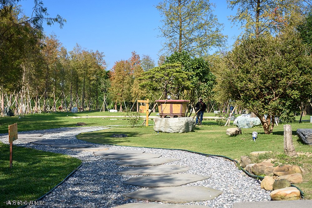 新竹【大樂之野景觀餐廳】關西落羽松景觀餐廳.吃熱炒看心型靜池好療癒!