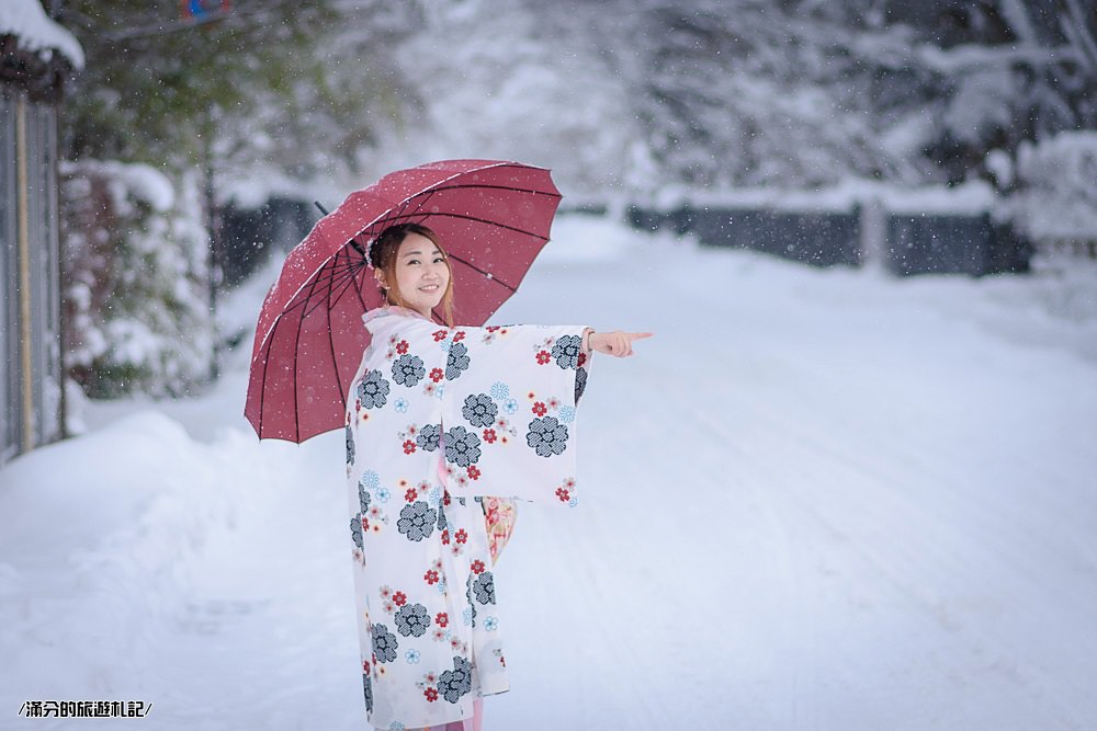 日本秋田角館景點》雪季角館穿和服 田鐵家Tatetsu和服體驗 角館散策 變裝和服妹走遊冬季陸奧小京都