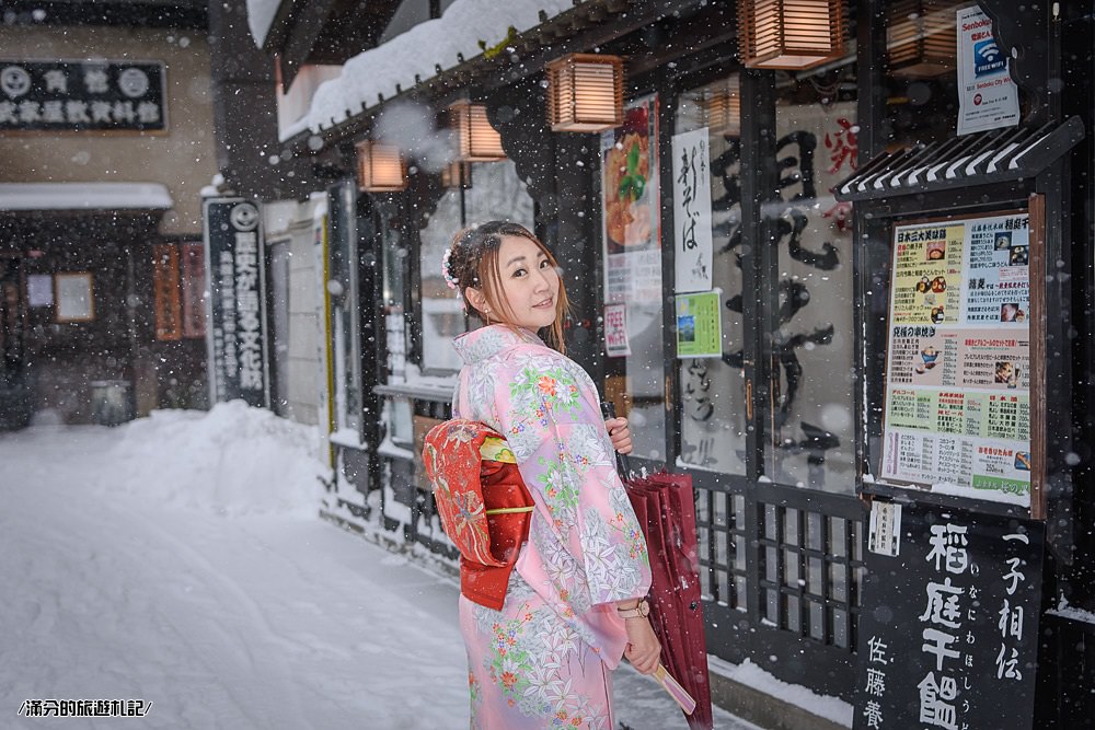 日本秋田角館景點》雪季角館穿和服 田鐵家Tatetsu和服體驗 角館散策 變裝和服妹走遊冬季陸奧小京都