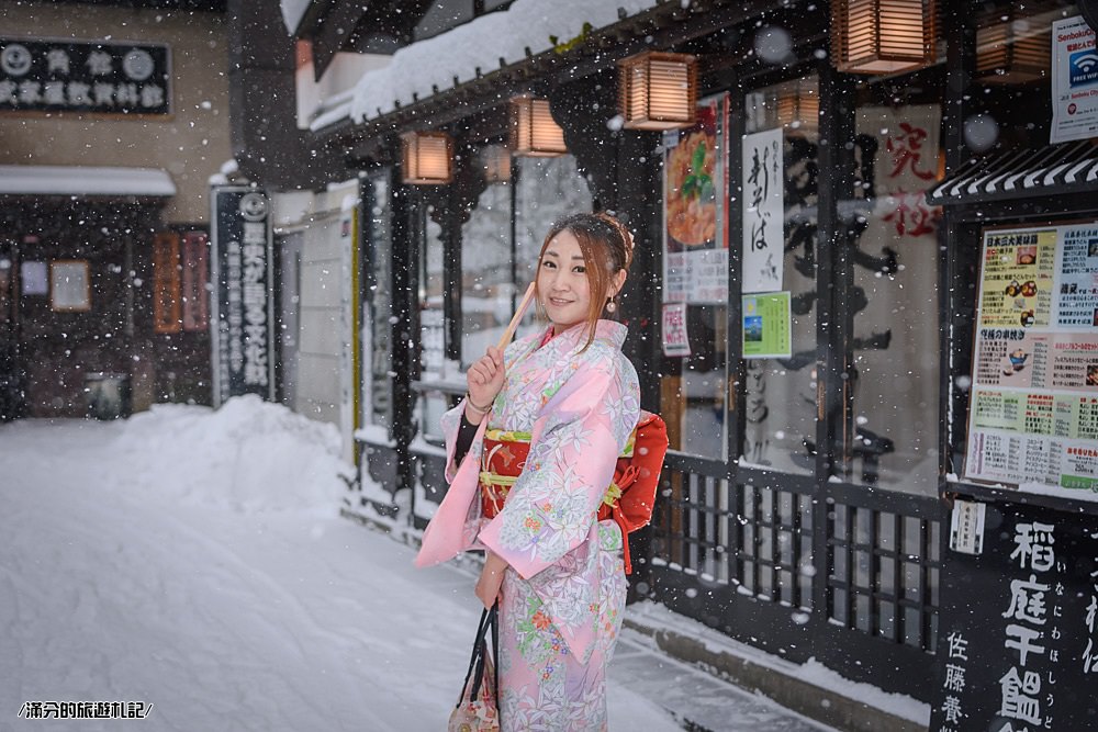 日本秋田角館景點》雪季角館穿和服 田鐵家Tatetsu和服體驗 角館散策 變裝和服妹走遊冬季陸奧小京都