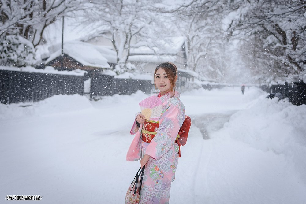 日本秋田角館景點》雪季角館穿和服 田鐵家Tatetsu和服體驗 角館散策 變裝和服妹走遊冬季陸奧小京都