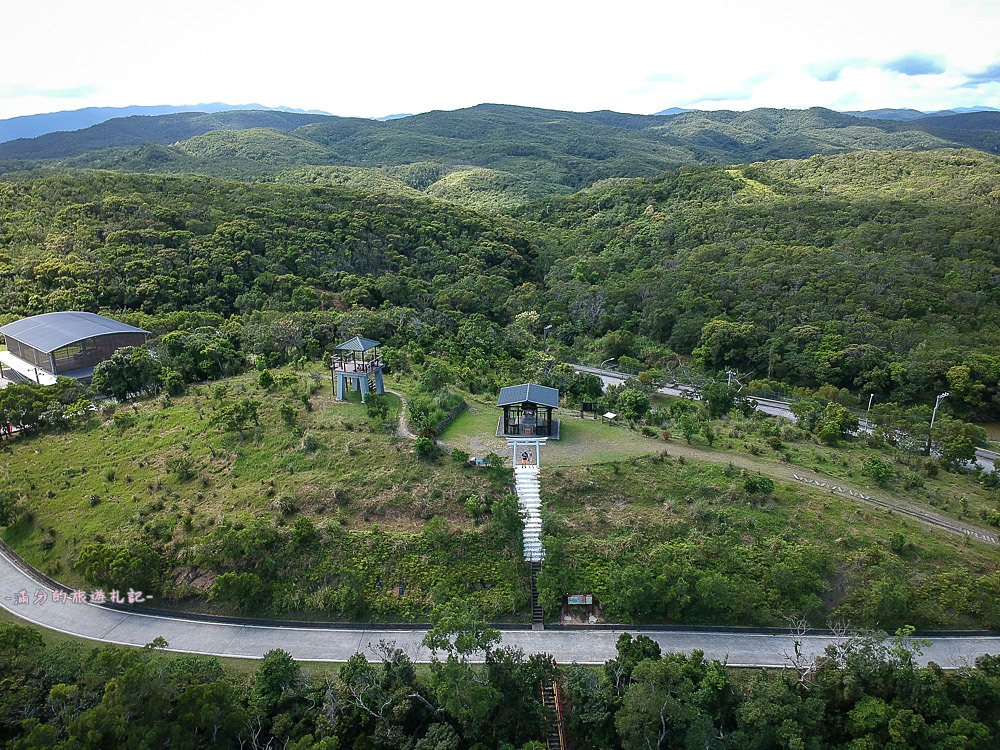 屏東牡丹景點》高士神社 南台灣最美的山中神社 登上白色鳥居就能望山看海~有如山中小仙境!