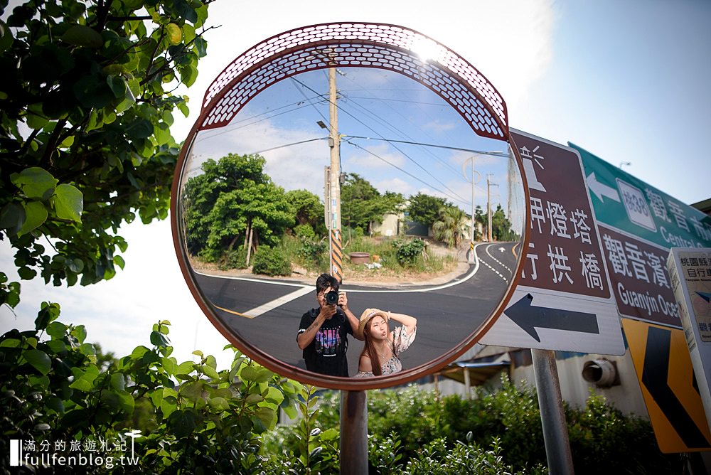 桃園觀音景點》白沙岬燈塔&觀音海水浴場~桃園婚紗美拍熱點|迷人的風車海岸風光!