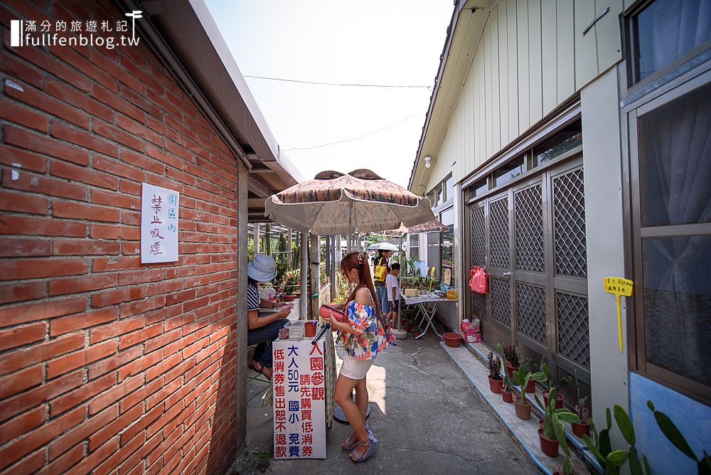 彰化田尾景點》農村仙人掌園|多肉植物大進擊~仙人掌祕境~感受被仙人掌包圍的刺激感!