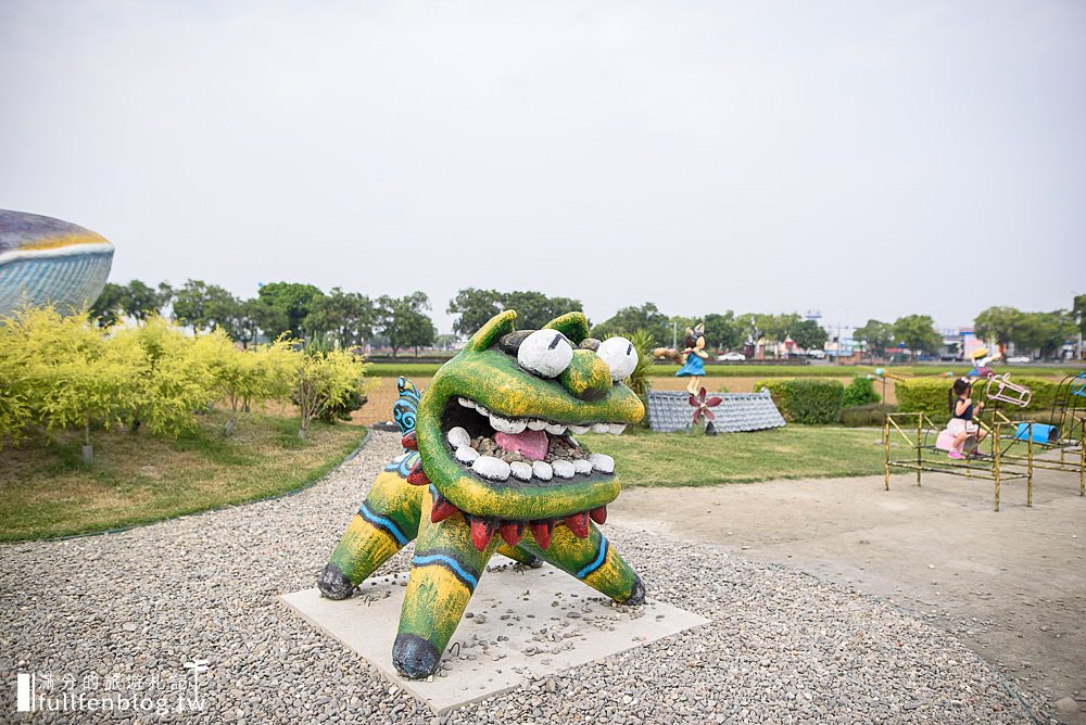 雲林西螺景點|埤頭繪本公園|3D立體彩繪公園|純樸農家場景~走進童話繪圖本當主角!