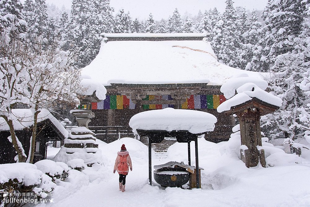 日本山形景點|山寺立石寺雪景.交通方式|東北代表性的靈場聖地~絕美的銀雪世界超夢幻!