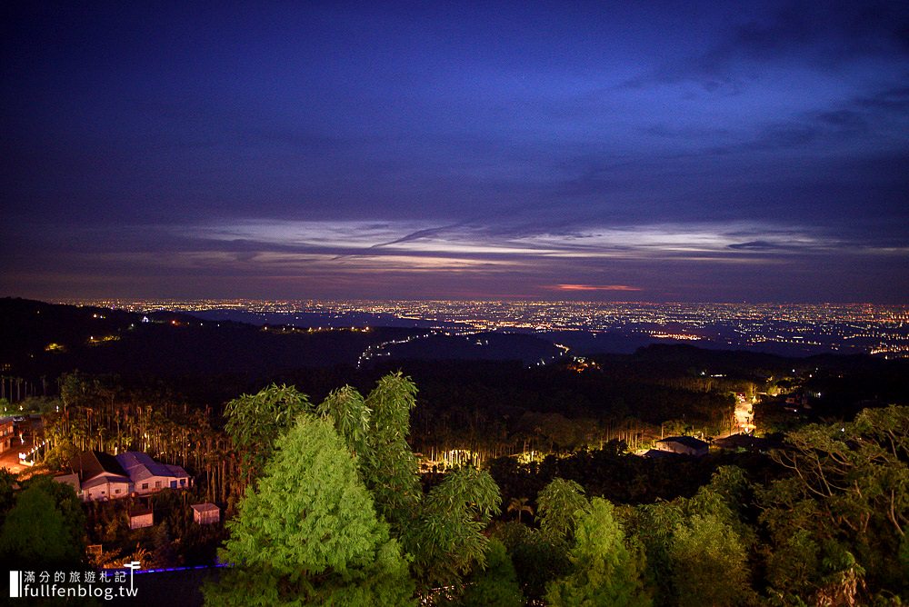 雲林古坑景點|啡你不可庭園咖啡|雲林夜景.下午茶.情侶約會|浪漫觀景視野.玩拍小希臘.彩色童話屋!