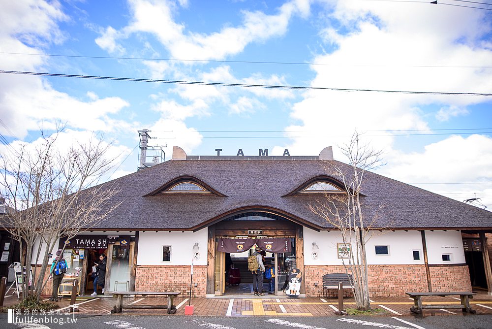 大阪近郊景點|和歌山貴志川線一日遊|貴志車站.伊太祁曾神社|最萌貓咪車站~跟著貓站長欣賞鐵道風光!