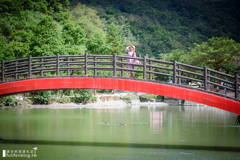 宜蘭員山景點|望龍埤(免門票)花田村.下一站幸福拍攝場景~望見最美的抹茶湖!