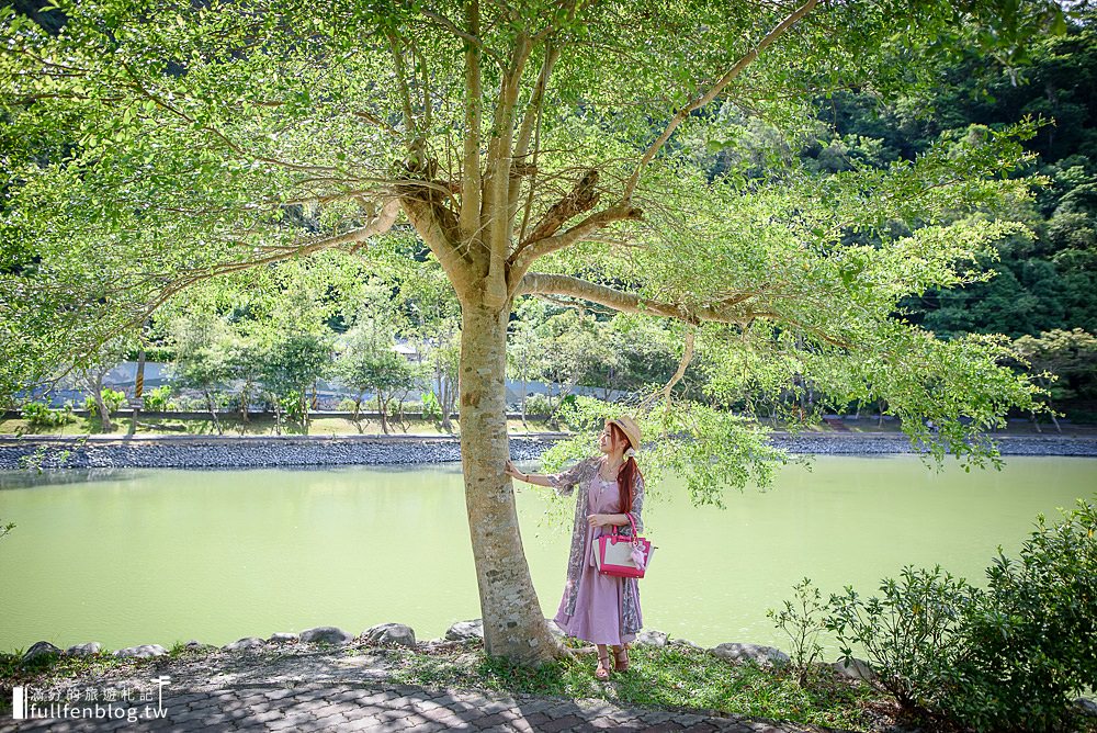 宜蘭員山景點|望龍埤(免門票)花田村.下一站幸福拍攝場景~望見最美的抹茶湖!