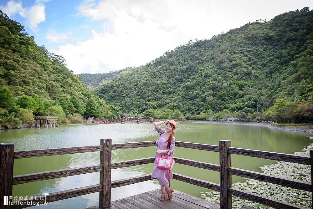 宜蘭員山景點|望龍埤(免門票)花田村.下一站幸福拍攝場景~望見最美的抹茶湖!