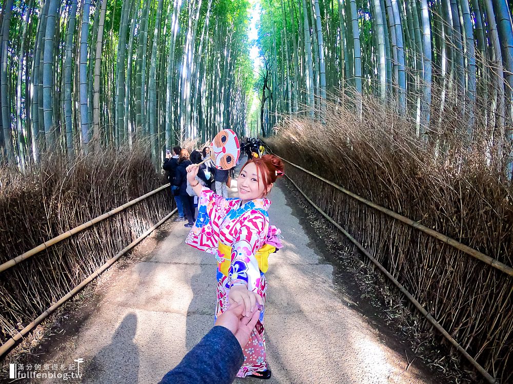 嵐山景點一日遊|嵐山竹林步道.交通方式.必搭嵯峨野小火車.和服體驗~漫遊京都最美竹林小徑!