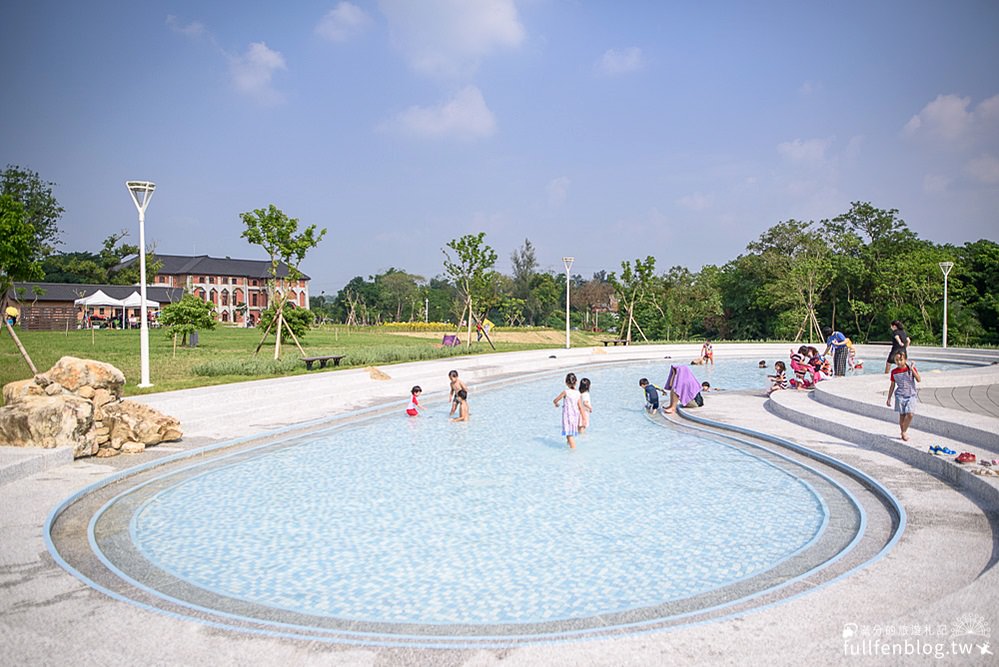 台南景點|台南山上花園水道博物館.淨水池區|挑戰雲梯~漫遊古堡建築之美！