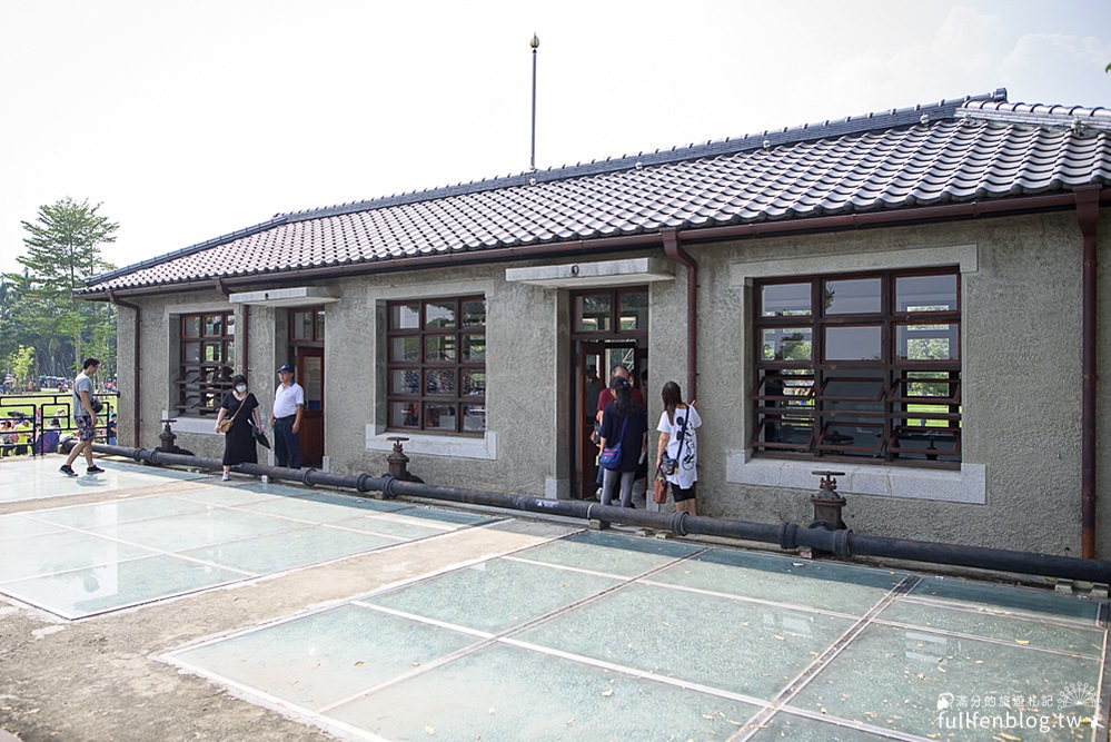 台南景點|台南山上花園水道博物館.淨水池區|挑戰雲梯~漫遊古堡建築之美！