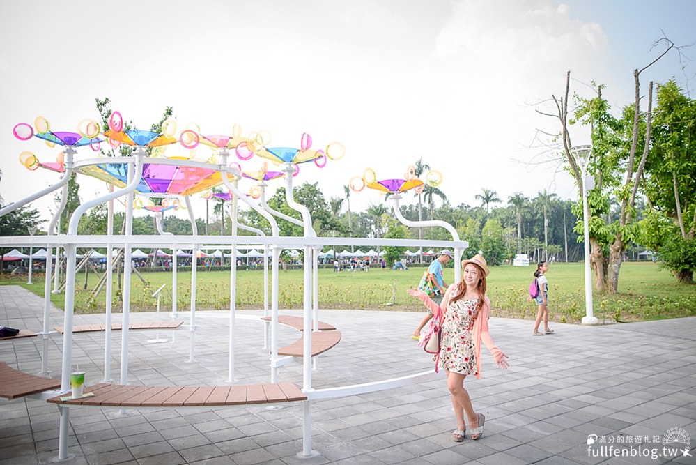 台南景點|台南山上花園水道博物館.淨水池區|挑戰雲梯~漫遊古堡建築之美！