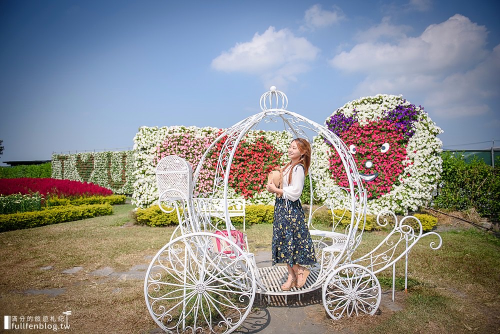 台中景點|中社觀光花市花海|百合花.鬱金香.火焰雞冠花海花海基地～全台最美歐風花園!