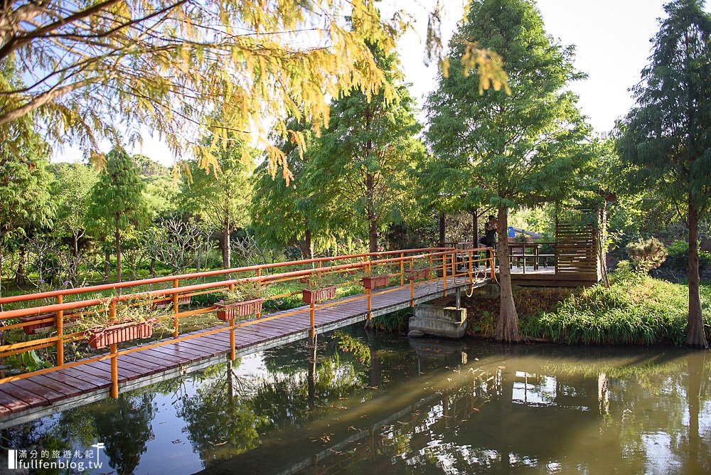 【台中沙鹿人間食解生態養生坊】台中景觀餐廳.下午茶.情侶約會,落雨松秘境~漫步古色古香小江南風情!