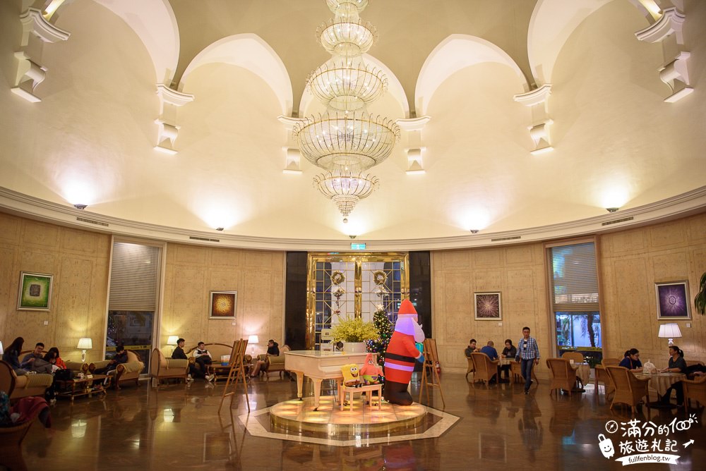 台中住宿推薦|台中麗加園邸F HOTEL(近草悟道商圈)一泊一食|城堡住一晚~華麗巴洛克宮廷建築!