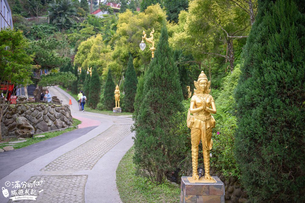 【雲林桂林映象會館】古坑小泰國.免門票南洋渡假村.泰式城堡.高腳屋.泰式嘟嘟車.四面佛都好拍!