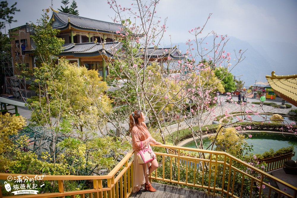 嘉義梅山【龍王金殿】免門票台版金閣寺,巧雲小棧看龍王賞茶田,人間仙境裡賞景修行!