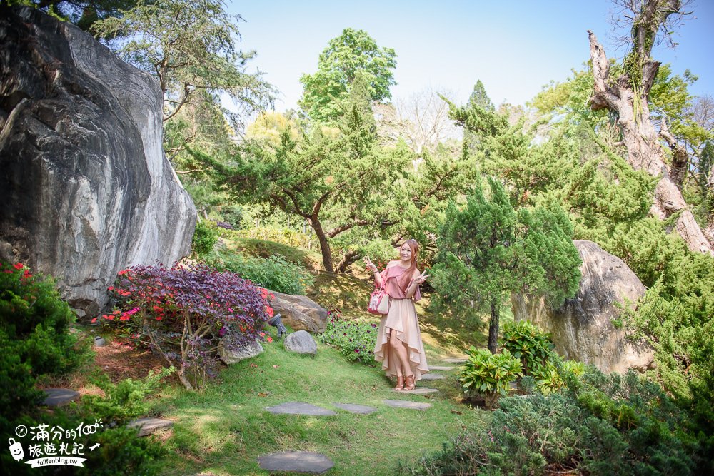 苗栗頭份景點|品園.美麗的好花園(免門票)七千坪療癒庭院.紫藤隧道.水上涼亭|私人豪宅庭院~順遊品嚐美味嫩仙草!