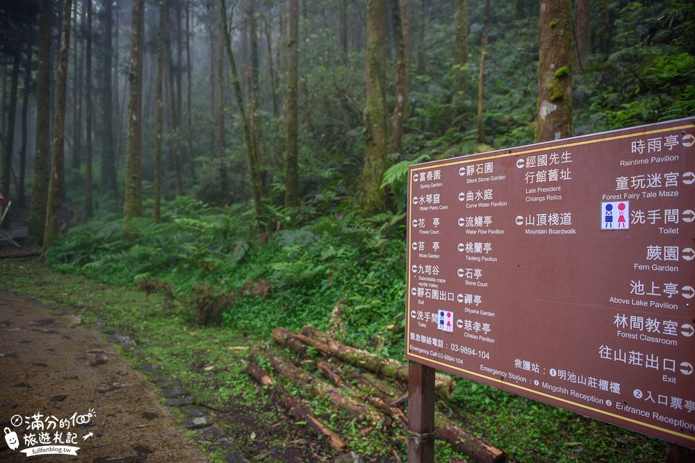 宜蘭大同景點【明池森林遊樂園】宜蘭高山夢幻湖.宜蘭踏青好去處,探索最忘憂的迷霧森林!