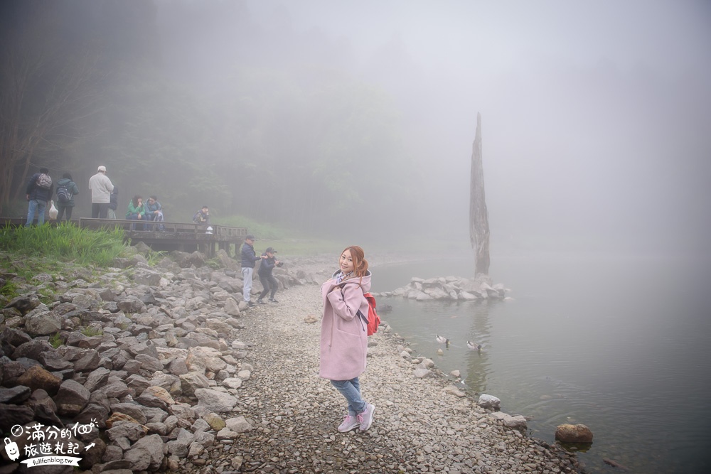 宜蘭大同景點【明池森林遊樂園】宜蘭高山夢幻湖.宜蘭踏青好去處,探索最忘憂的迷霧森林!