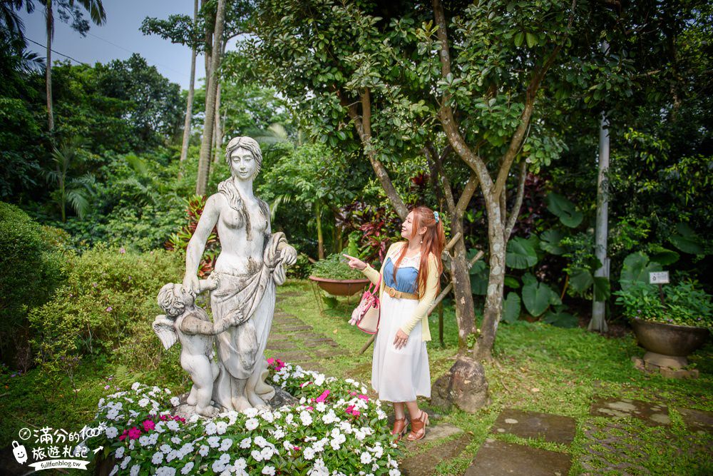 宜蘭冬山景點|仁山植物園(免門票)|情侶約會.森林步道.歐風莊園|免搭飛機~探索植物園也能環遊世界!