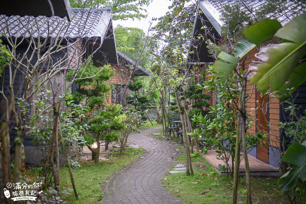 宜蘭礁溪住宿推薦|波卡拉渡假會館|一泊二食.免費下午茶.豐盛早餐|唯美落羽松步道~秘境般的森林小屋!