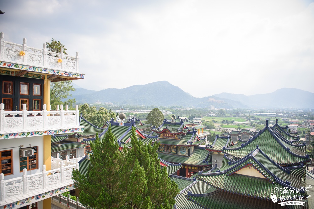 南投埔里【寶湖宮天地堂地母廟】台版青瓦台,超壯觀的連綿樓閣,恍如闖入古代皇宮!