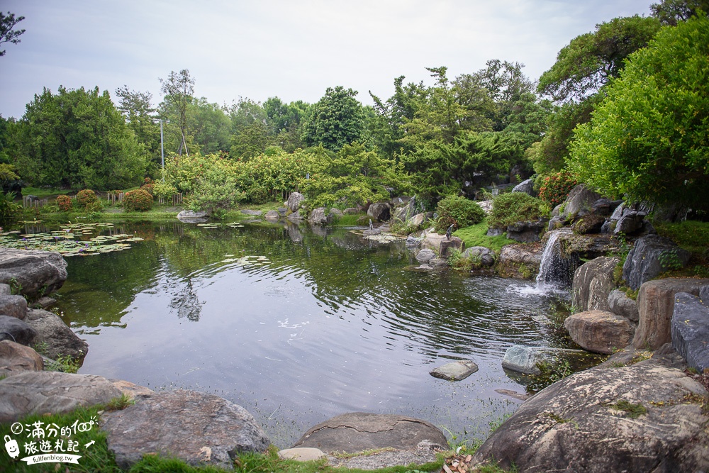 彰化溪州【萬景藝苑】全台最美宮殿級庭院,中式庭院.花藝盆景,還有最新親子兒童遊戲區!