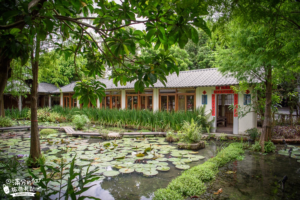 台中南屯景點|田寮農莊|庭院景觀餐廳.下午茶.情侶約會.落羽松|純樸鄉村風~療癒的水上蓮花池步道!