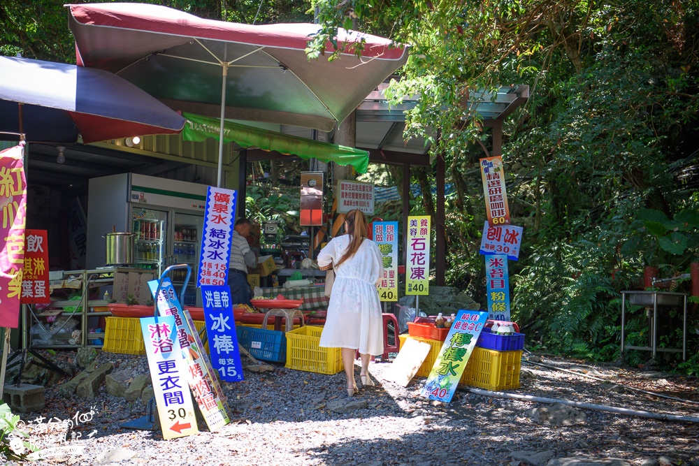 宜蘭礁溪景點【猴洞坑瀑布怎麼去】(免門票)山林湖畔.眺望龜山島.蘭陽平原~近距離欣賞瀑布之美!