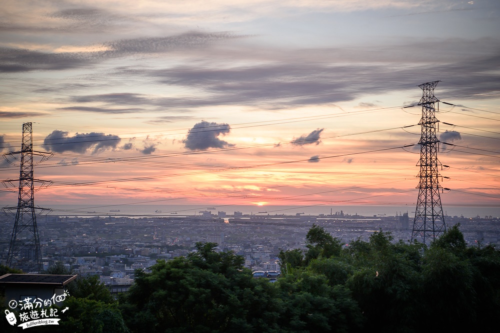 台中沙鹿夜景點|鳥居夜景咖啡|情侶約會.百萬夜景|濃濃日本味~日系鳥居.浪漫紅橋~賞夕陽看夜景!