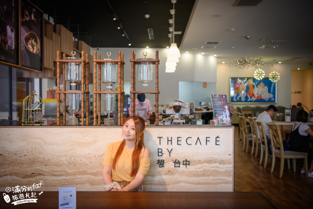 台中餐廳|The cafe’ by想 台中|情侶約會.早午餐.異國排餐.下午茶|鬧中取靜~城市裡的叢林咖啡館!