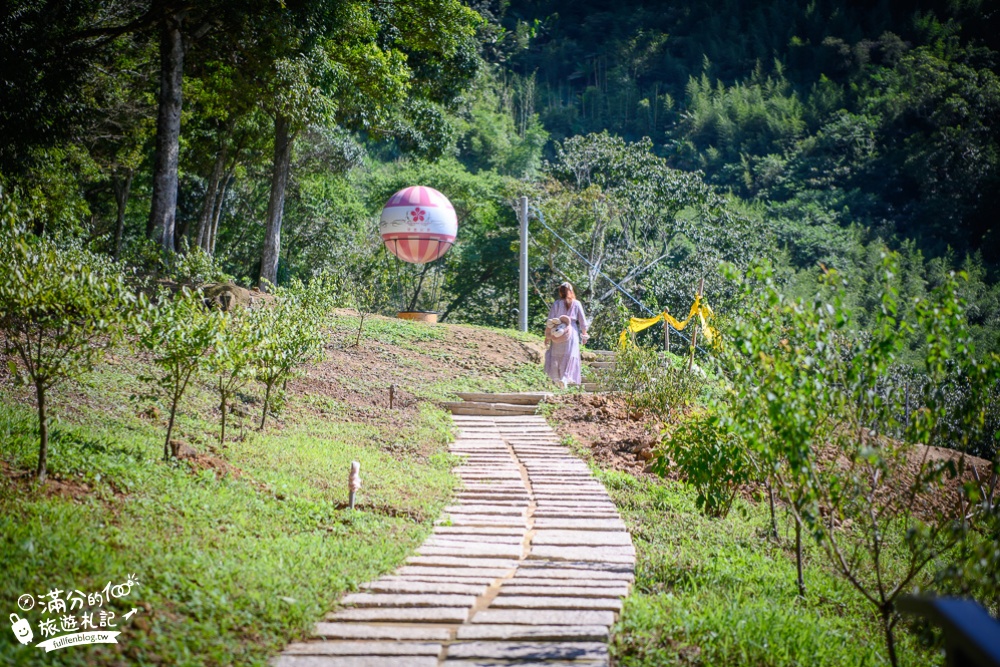 桃園景點【翠墨莊園櫻花季】穿和服賞櫻花,下午茶.日式大鳥居,復興鄉順遊景點攻略!