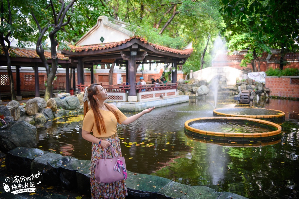 台中景點|台灣民俗文物館(免門票)情侶約會.下午茶.抓周體驗|堪比小蘇杭之美~探索古人幽靜的襌意美景!