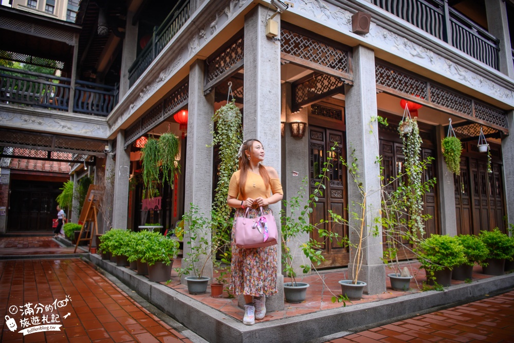 台中景點|台灣民俗文物館(免門票)情侶約會.下午茶.抓周體驗|堪比小蘇杭之美~探索古人幽靜的襌意美景!