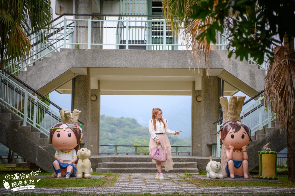 嘉義大埔景點【大埔旅遊資訊站】情人公園免門票.巨大玫瑰花束.香水瓶.玫瑰花粉紅屋,少女心大噴發!